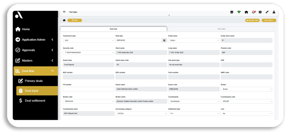 screenshot of Kore Investments